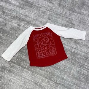 Peek Holiday Baseball Tshirt